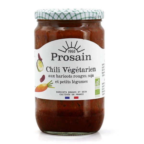 Chili Sin Carne végétarien bio - Pot 670g