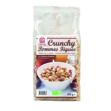 Organic Crunchy fig and apple cereal Organic Crunchy fig and apple cereal