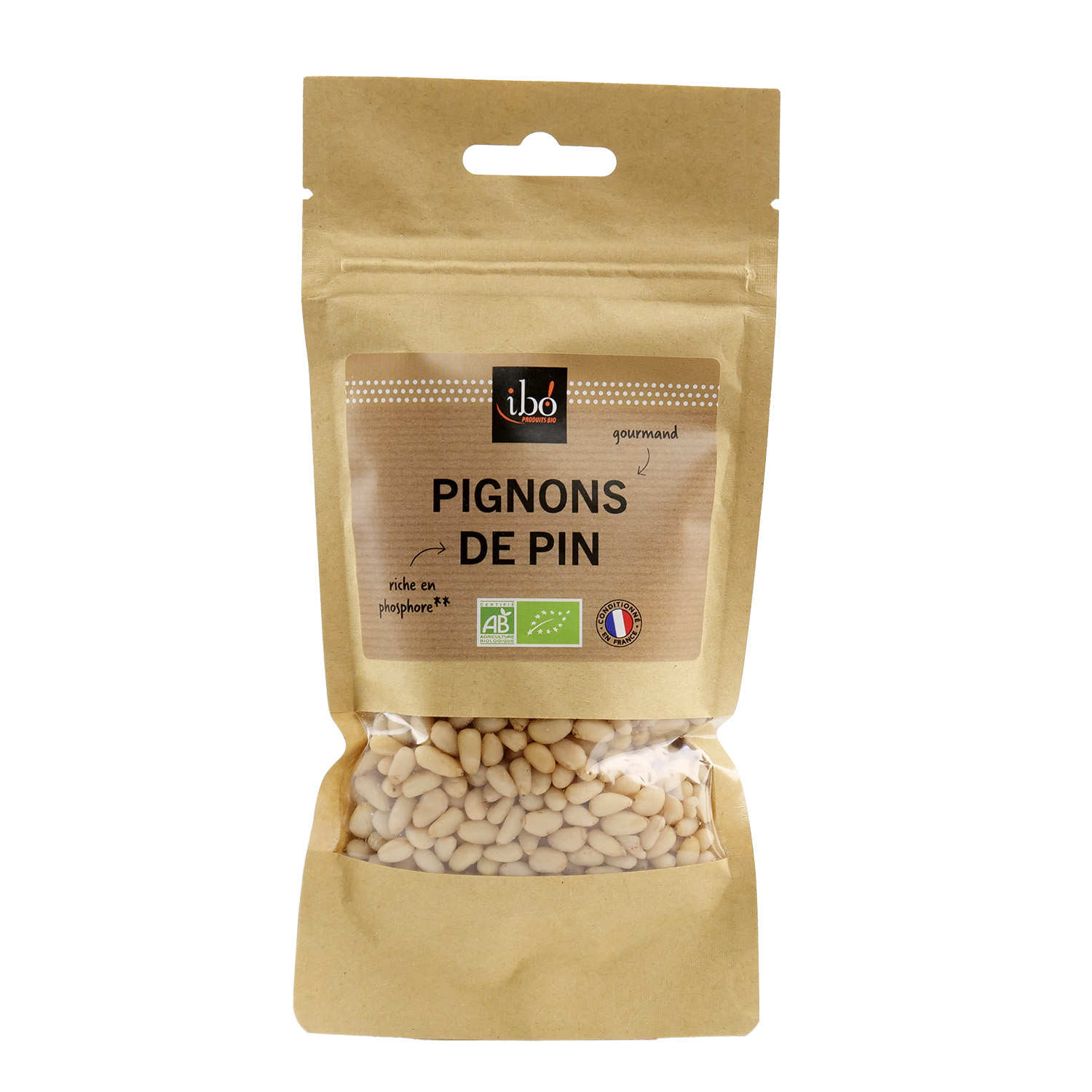 Pignons de pin bio Ibo Produits Bio