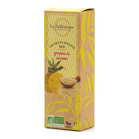 Biscuiterie La Sablésienne - Sablés bio et vegan aux graines de sésame