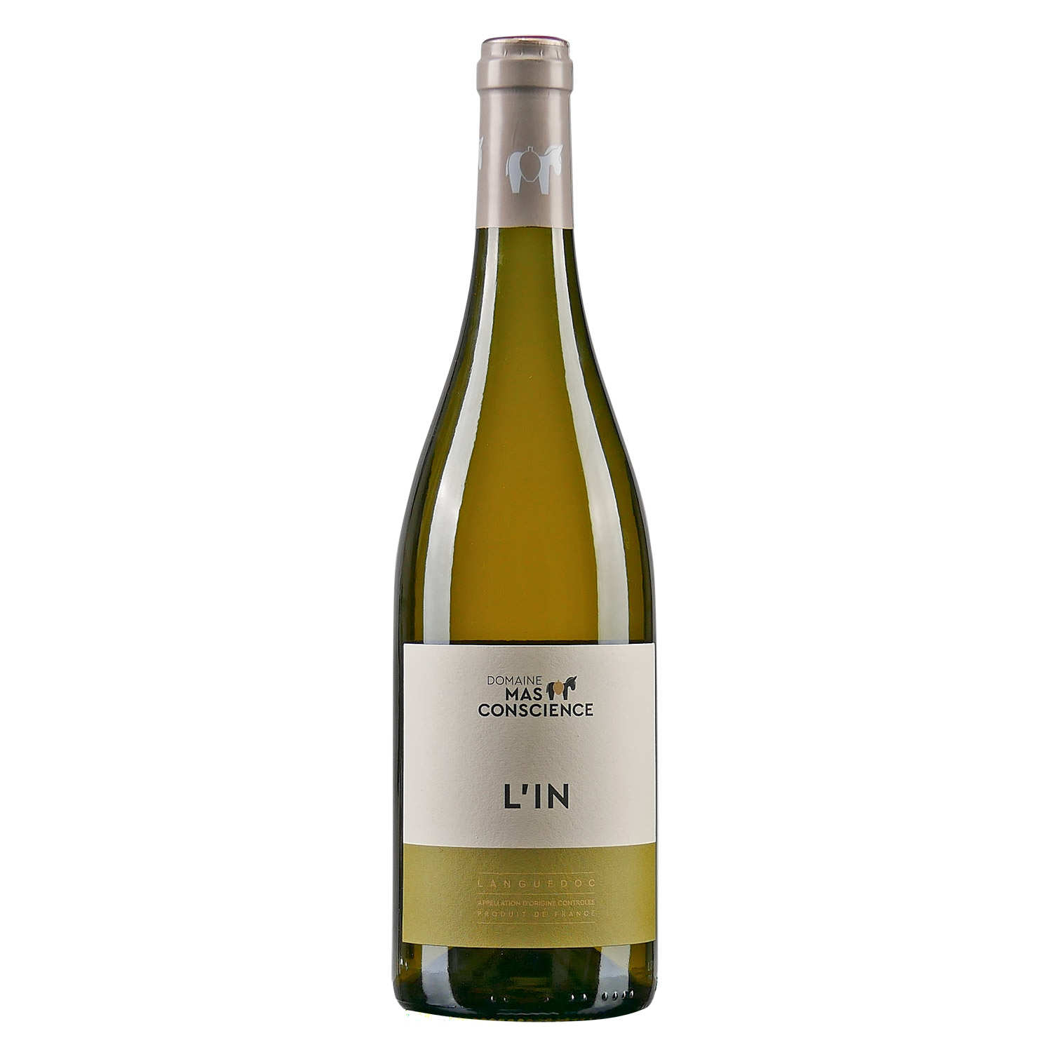 L'IN Organic white wine PDO Languedoc Mas Conscience Domaine Mas Conscience