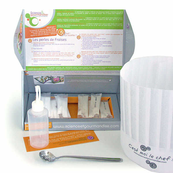 Molecular gastronomy kit spherification Science & gourmandise