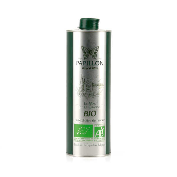 Huile d'olive bio Papillon Mas de la Grange - Bidon 1L