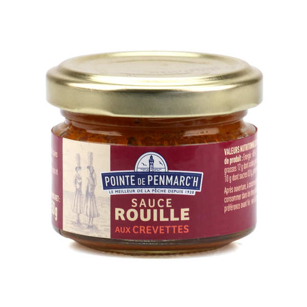 Rouille sauce with prawns La pointe de Penmarc'h