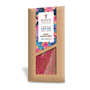 Milk chocolate bar with rose petals