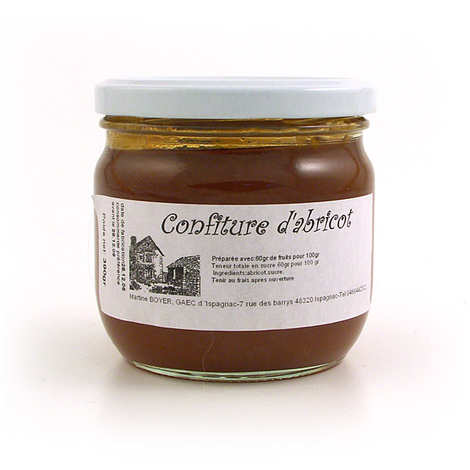 Apricot jam from Lozère