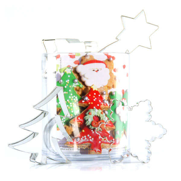 Assortiment d'emporte-pièces noël - les 5 emporte-pièces