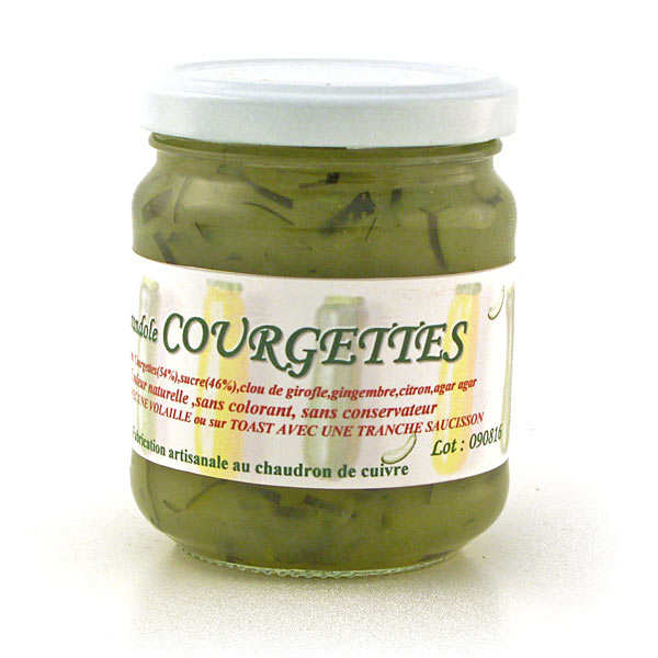 Confiture de courgettes - Farandole du Goût