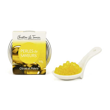 Lemon and Pepper Flavour Pearls Lemon and Pepper Flavour Pearls