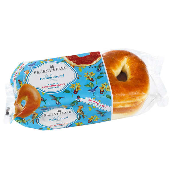 Prince Bagel Brioché Bagels frais extramoelleux briochés nature