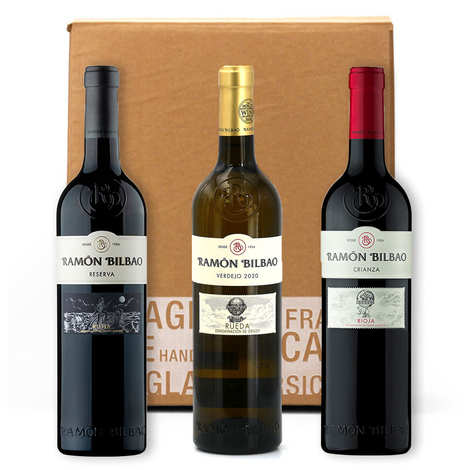 box with 3 wines - Ramon Bilbao