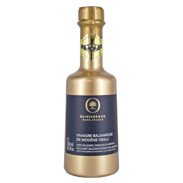 Vinaigre balsamique de Modène IGP qualité or - Oliviers & Co - Bouteille de 250ml
