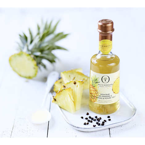 Oliviers & Co - Douceur de vinaigre à l'ananas et poivre de timut - Oliviers & Co
