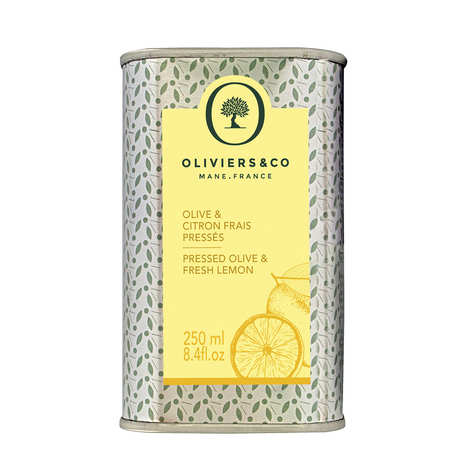 Oliviers & Co - Huile d'olive au citron pressé - Oliviers & Co