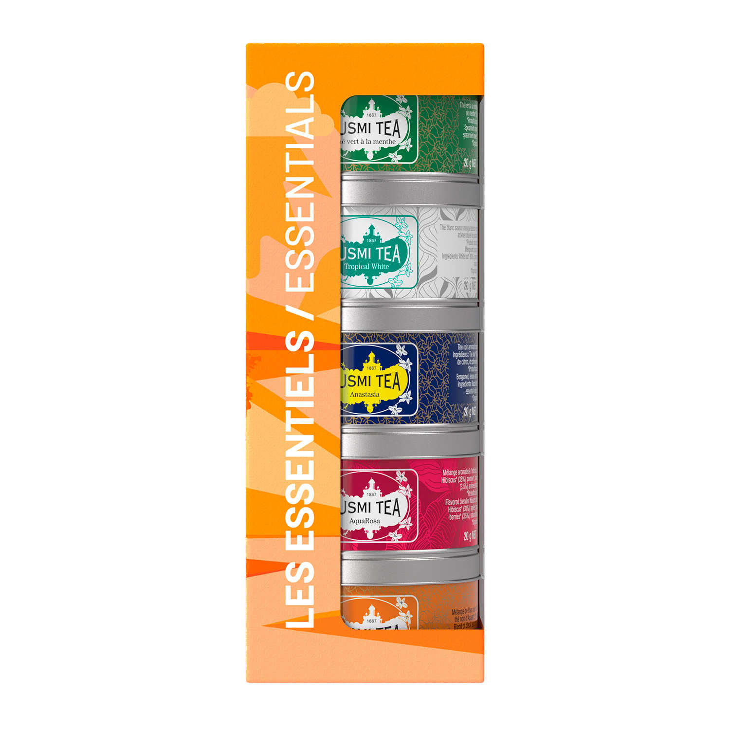 The Essentials Kusmi Tea Box in bulk boxes Kusmi Tea