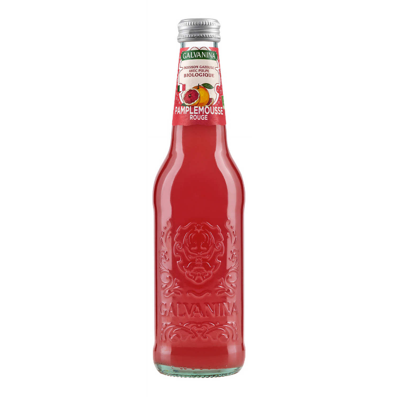 Galvanina Pompelmo Rosso - Organic red grapefruit soda with pulp - La ...