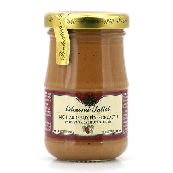 Moutarde de Dijon au cacao - Pot de 105g