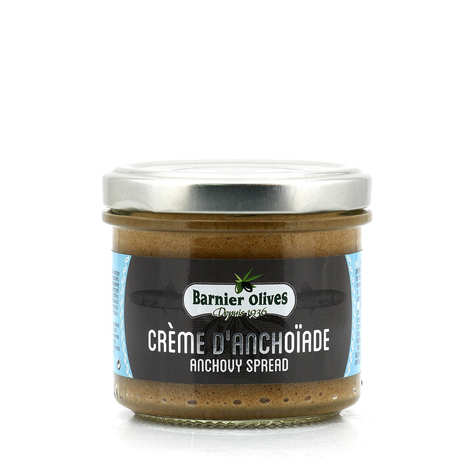 Barnier Olives - Crème d'anchois artisanale