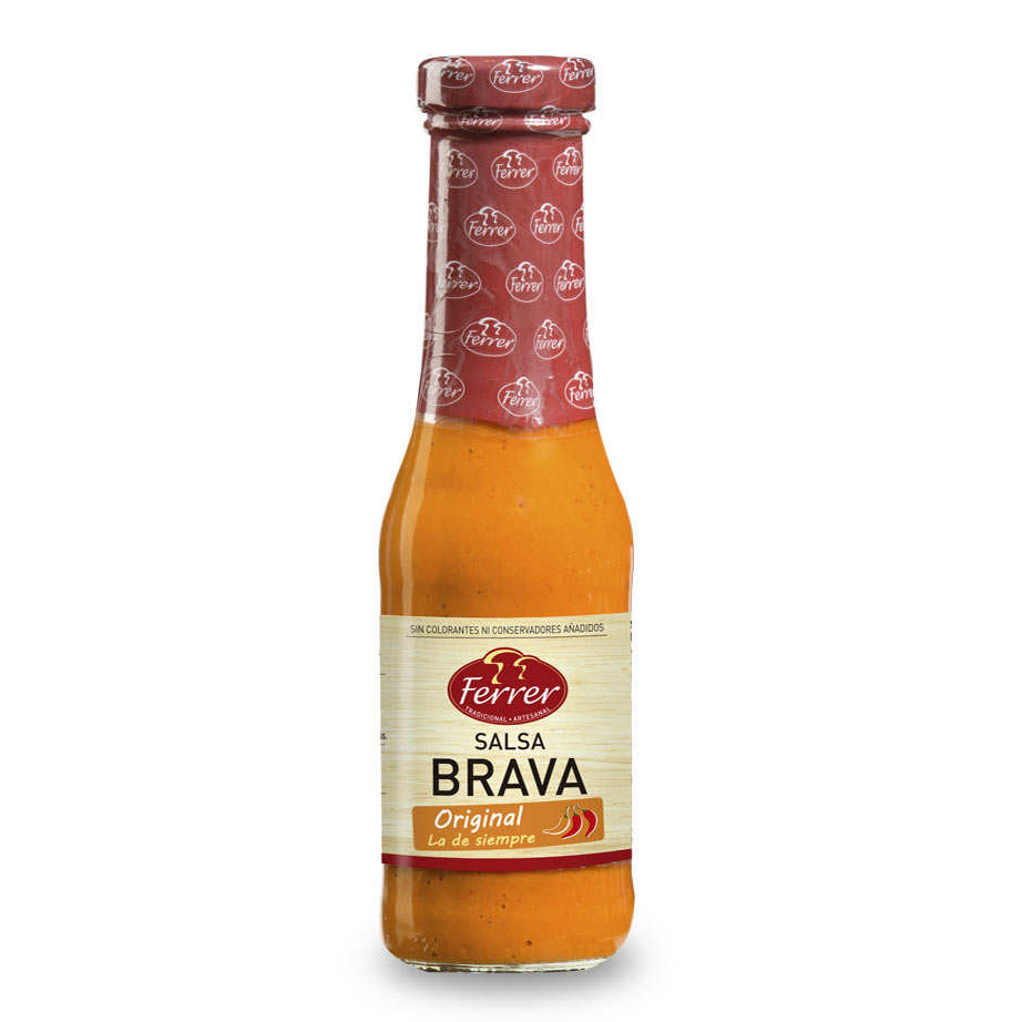 Alsa Brava sauce for patatas bravas Ferrer Ferrer