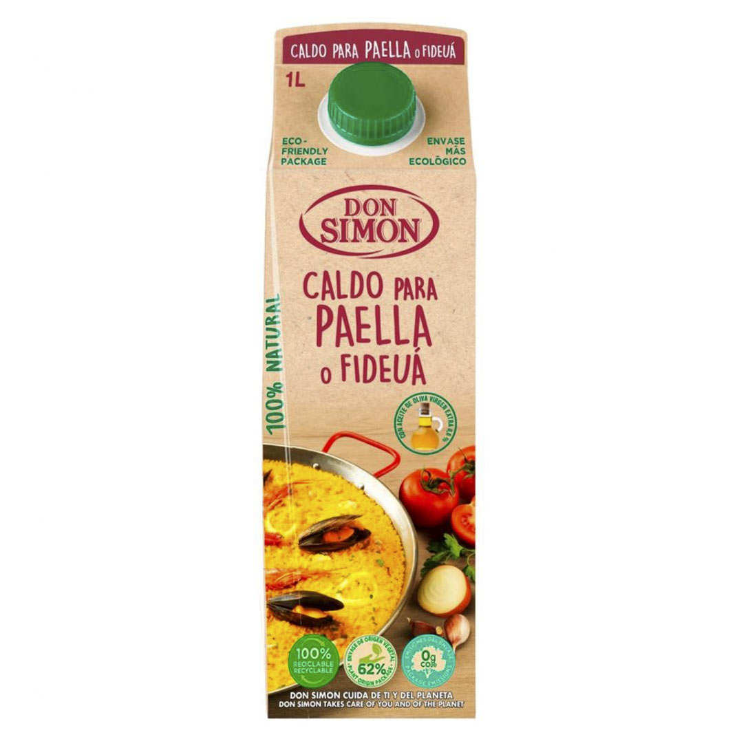 Bouillon de poisson et fruits de mer spécial paella Don Simon