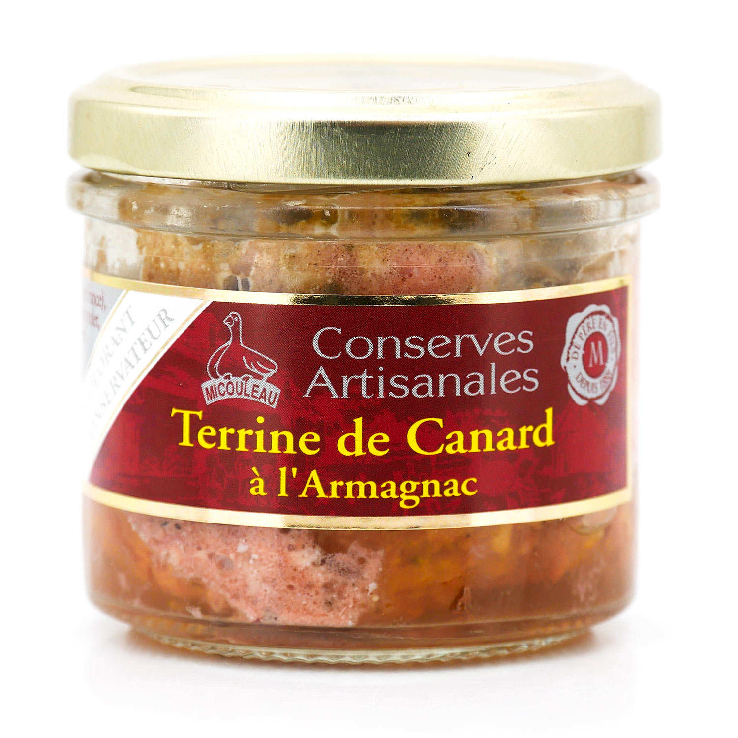 Terrine de canard à l'Armagnac Micouleau