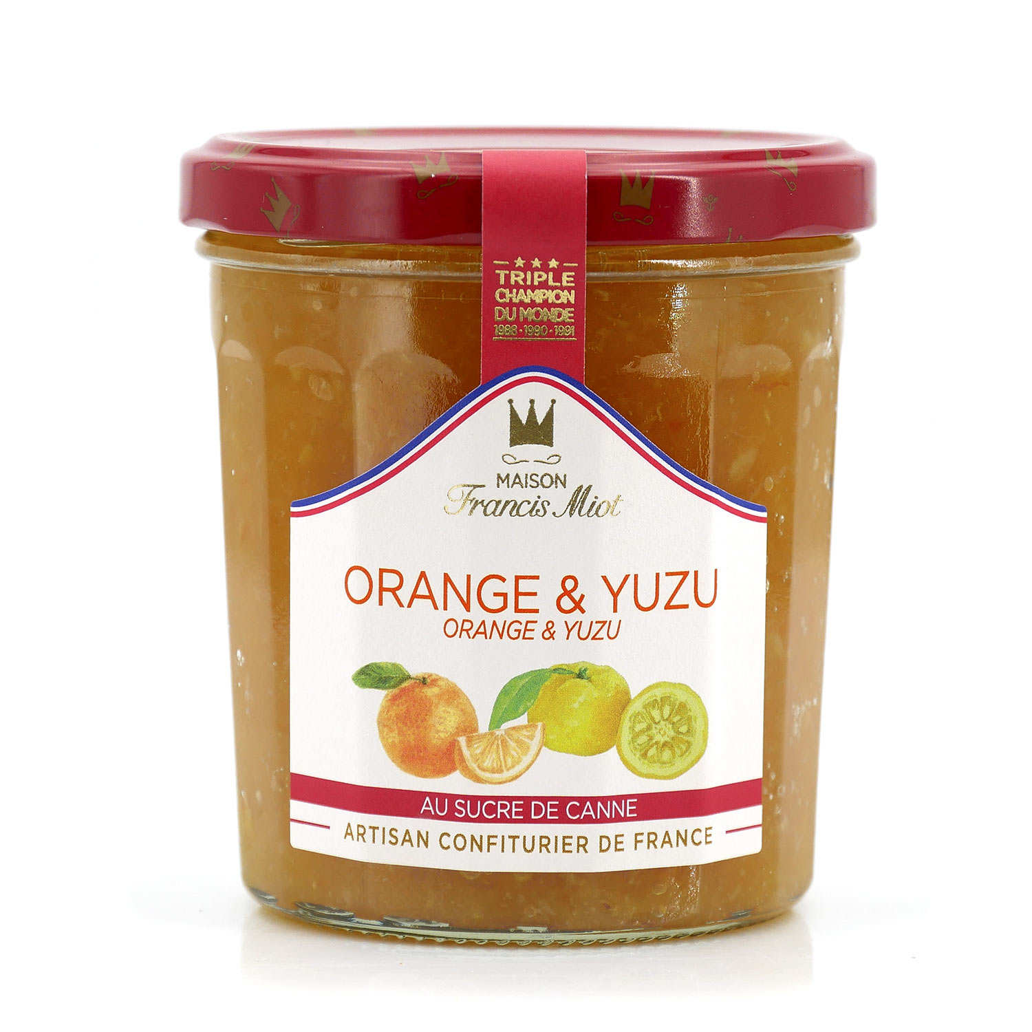 Orange yuzu jam Francis Miot Maison Francis Miot
