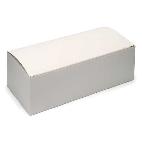 Neutral white cardboard box