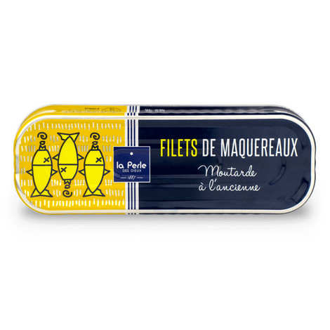 Mackerel fillets with old-fashioned mustard - La Perle des Dieux