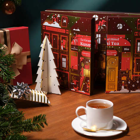 Advent calendar for organic Kusmi Tea teas - Le Grand Hôtel - Kusmi Tea