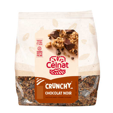 Crunchy au chocolat noir bio Crunchy au chocolat noir bio