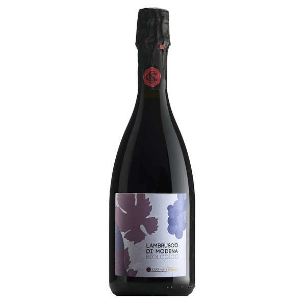 Lambrusco Di Modena bio - Vin effervescent italien - Bouteille de 75cl