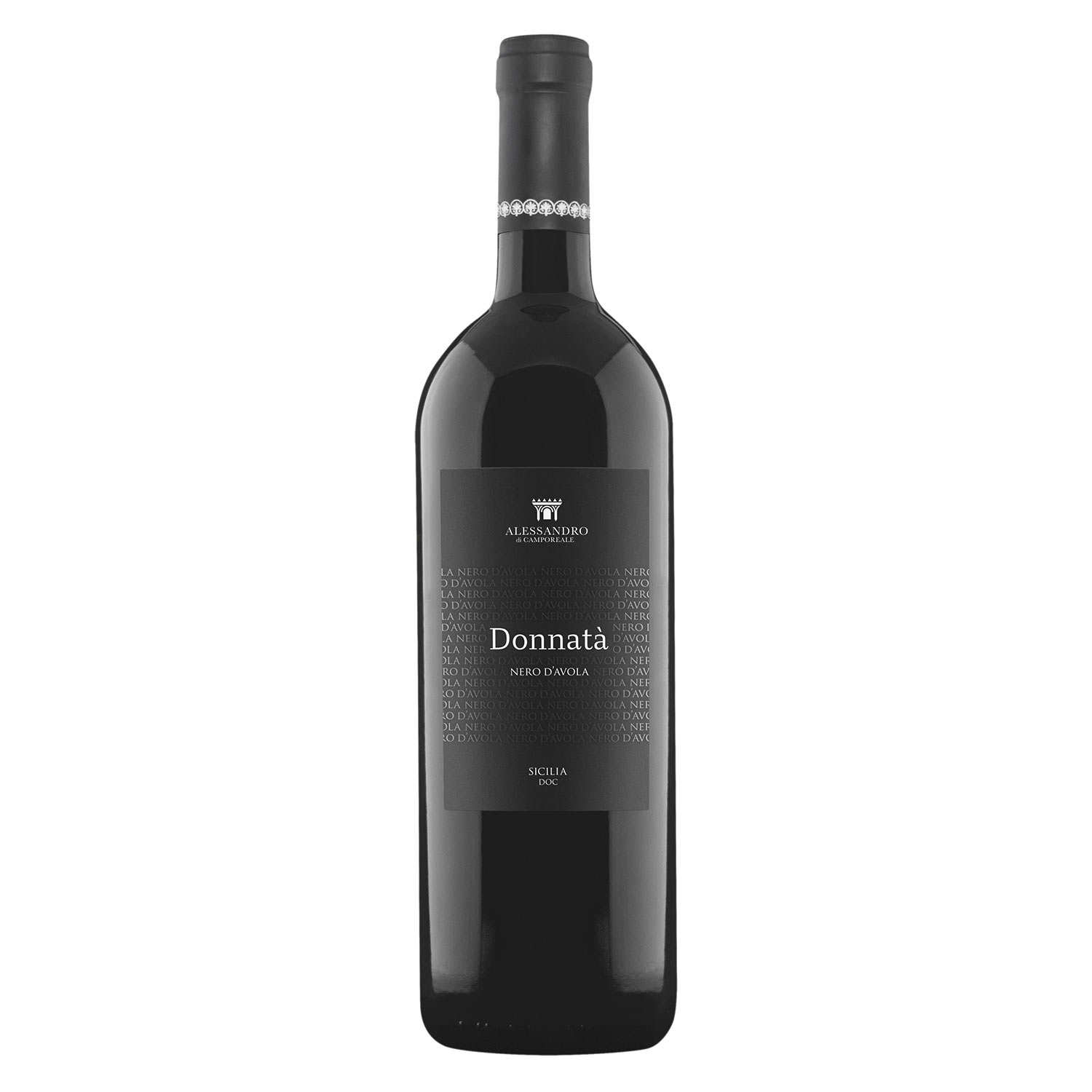 Sicilia Nero d'Avola organic DOC "Donnatà" Italian Red Wine Alessandro Di Camporeale