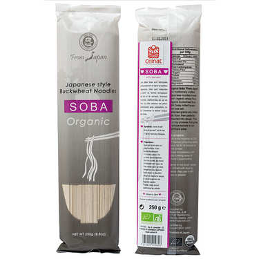 Organic japanese Soba noodles bag Organic japanese Soba noodles bag