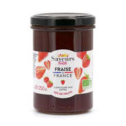 Confiture extra de fraise de France bio