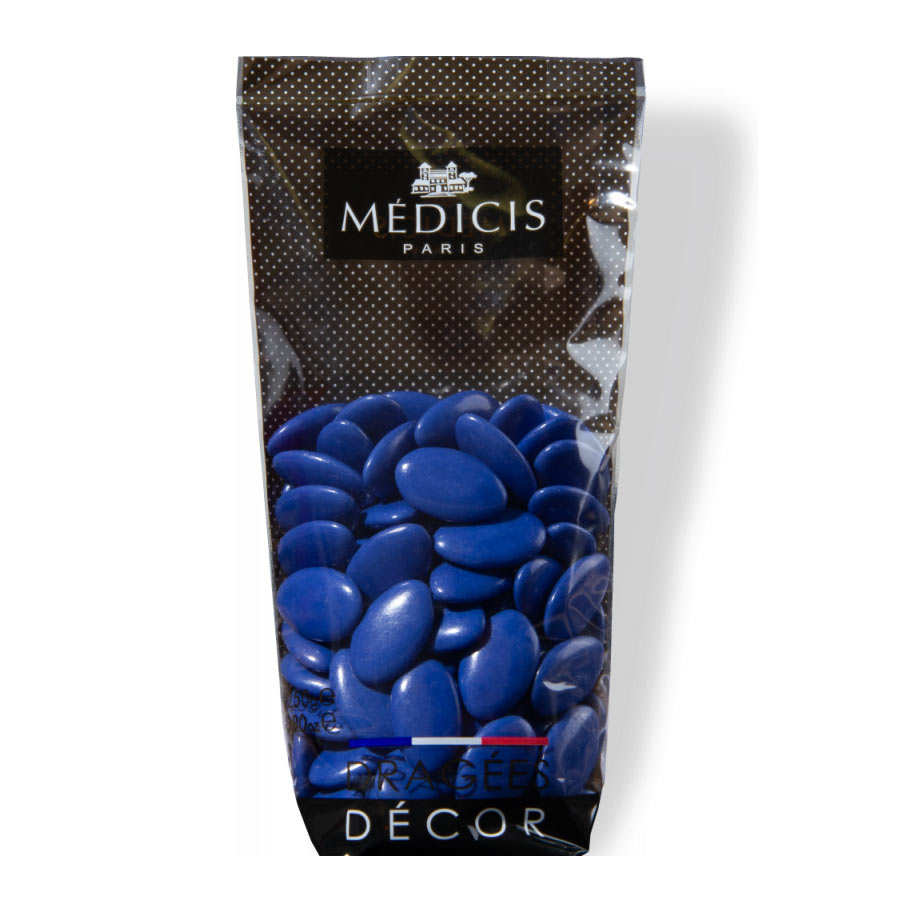 Chocolat Médicis Dragées Décor Chocolat - Bleu France