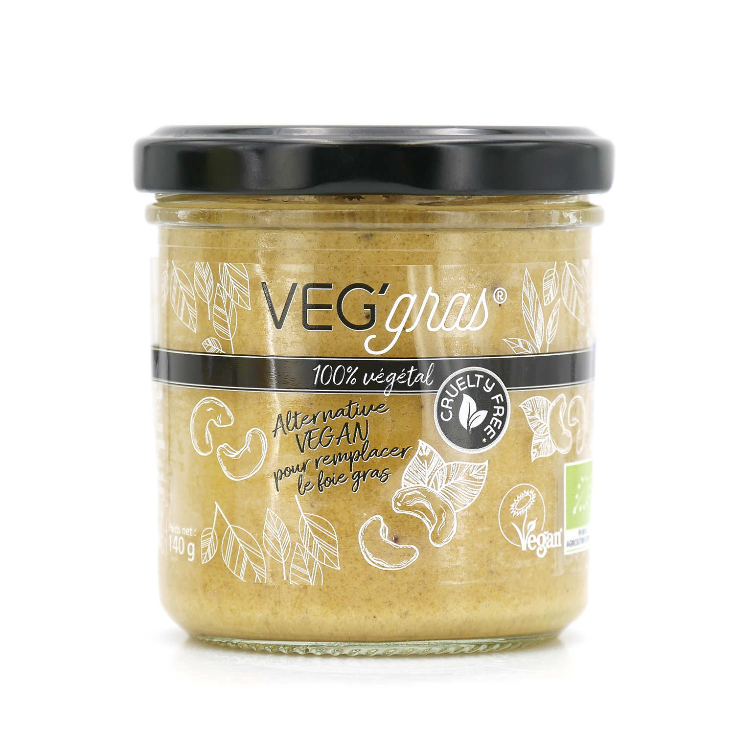 Organic VEG'Gras® - Vegan speciality substitute for foie gras