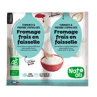 Ferments lyophilisés bio pour yaourt brassé - Nat-Ali