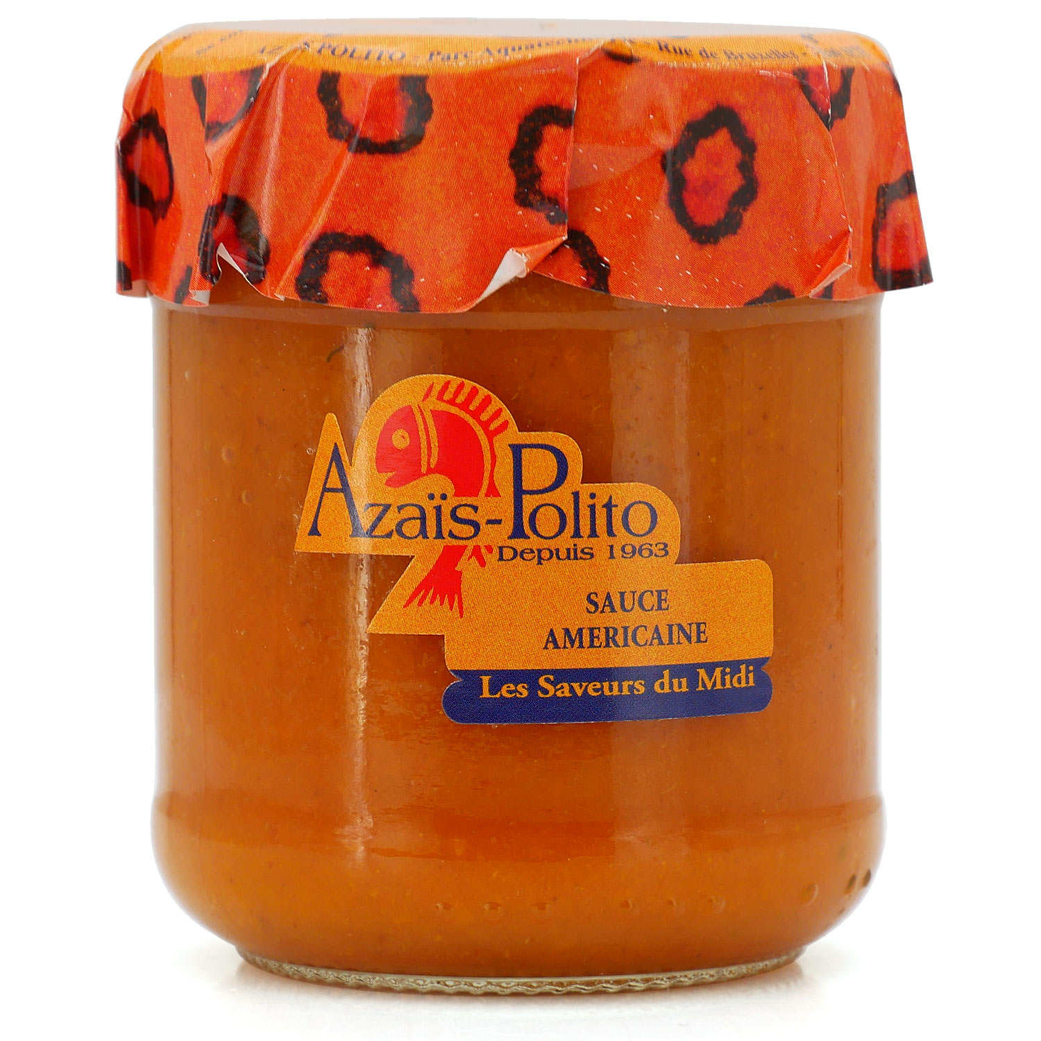 Sauce américaine artisanale pour poissons et crustacés AzaïsPolito