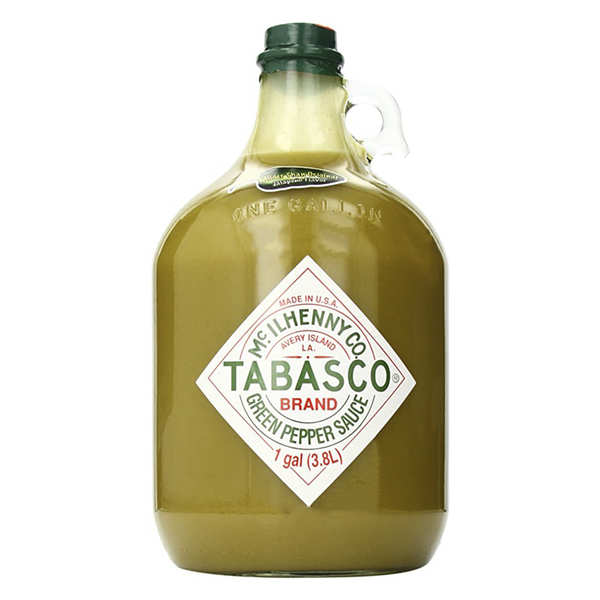 Gallon de Tabasco vert (3.8 litres !) - Mc Ilhenny - Tabasco brand