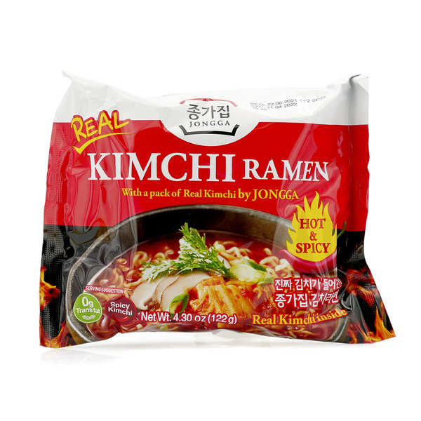 Nouilles instantanées Ramen Kimchi en sachets - Jongga