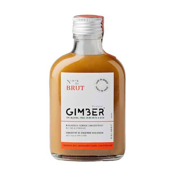 Concentré de gingembre Gimber N°2 Brut bio (500 ml) : Culinaries