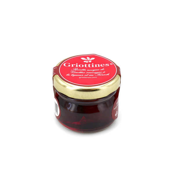 Griottines® Mini jar of cherries in Liqueur Grandes Distilleries