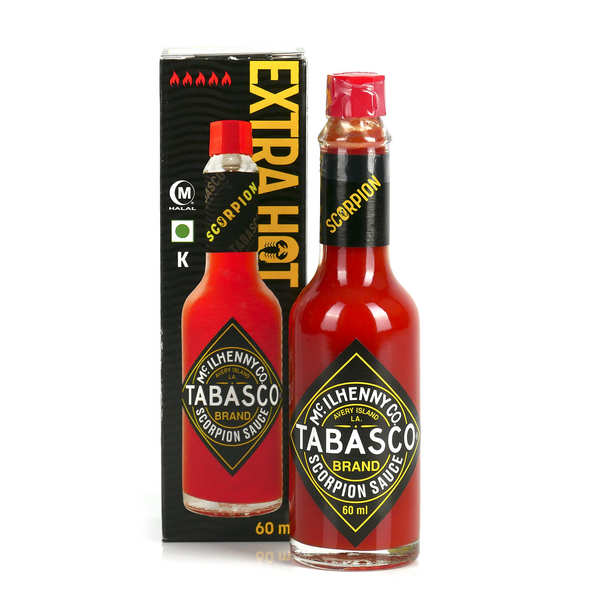 Tabasco Scorpion Extra Hot - sauce piquante très pimentée - Mc