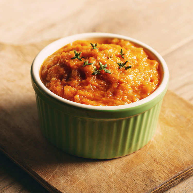 Carrot purée with honey and chia seeds - Les délices de la Bouriane