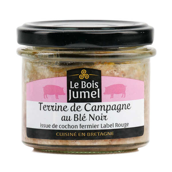 Terrine de campagne de Bretagne au blé noir Le Bois Jumel