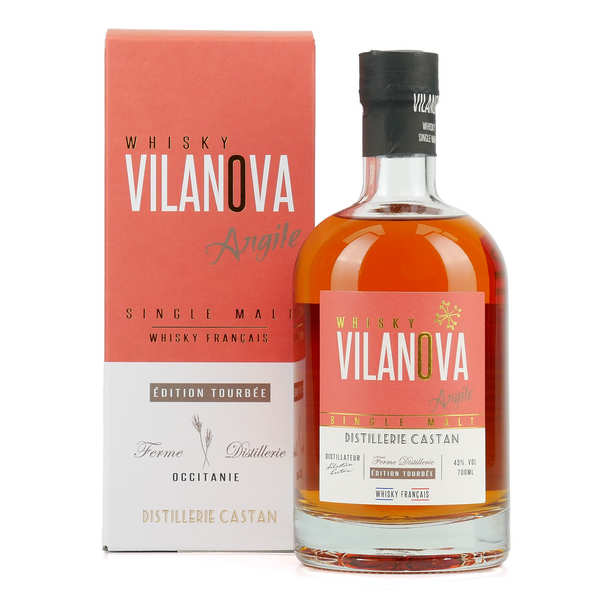 Terrocita Whisky Single Malt Tourbé VILANOVA - 46% - Distillerie