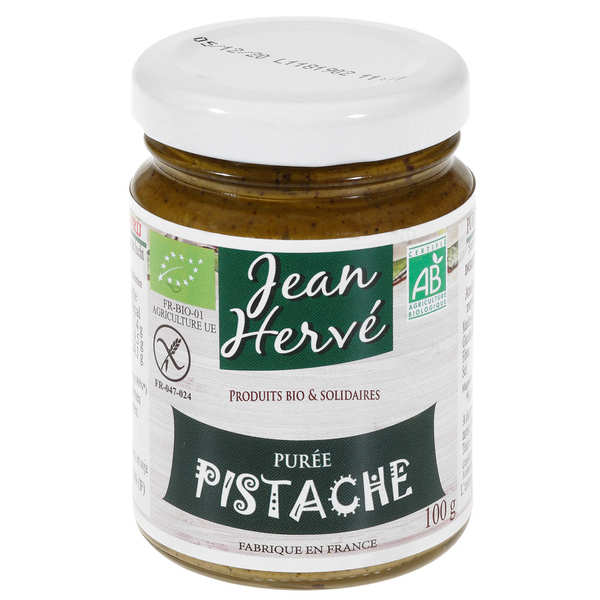 Purée de pistaches bio (purée pur fruit) - Jean Hervé