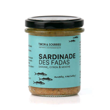 Sardinade des fadas - Sardines, lemon and mint spread - Timon & Sourrieu