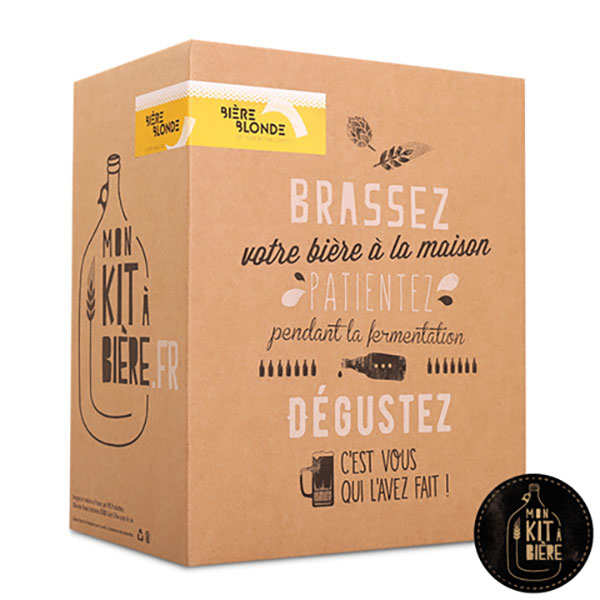 Bière blonde kit brassage IBB : le coffret de 1,5L à Prix Carrefour