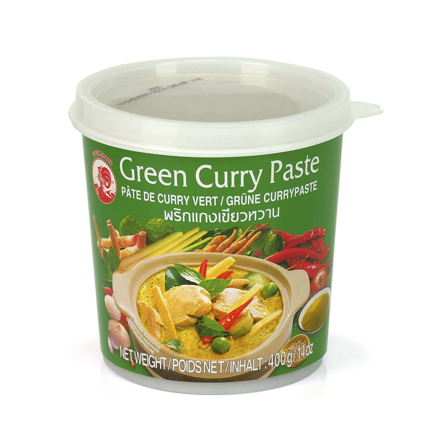 Green curry paste Cock Brand